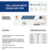 Solar Air Conditioner（12000 BTU/1.5HP)）